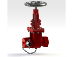 گیت ولو / شیر کشویی/ Gate valve / مدل: TR-GT2 